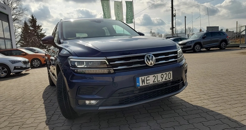 Volkswagen Tiguan cena 102900 przebieg: 175700, rok produkcji 2020 z Halinów małe 254